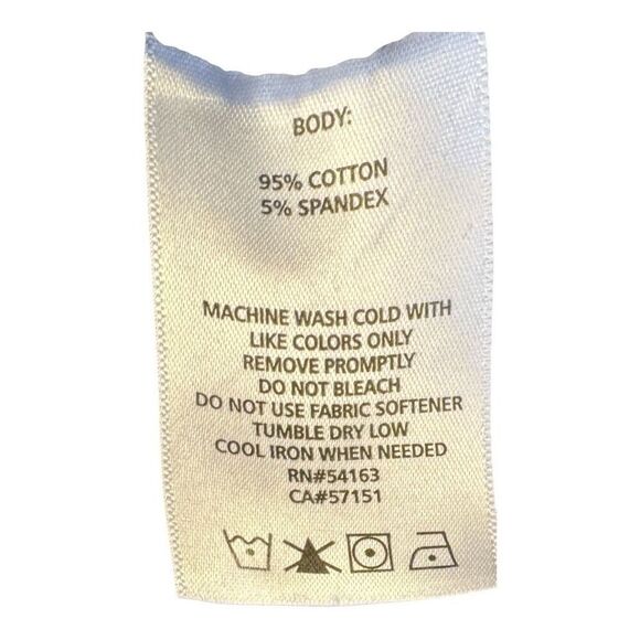 Calvin Klein Fitted V-neck Sz S - Picture 12 of 12